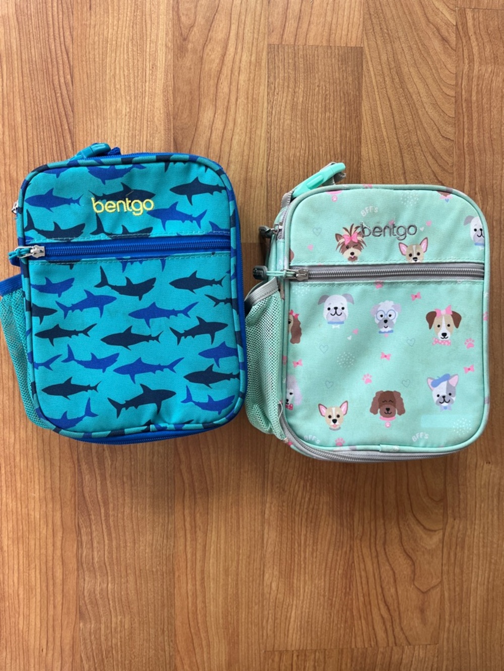 Two Bentgo insulated lunch bags